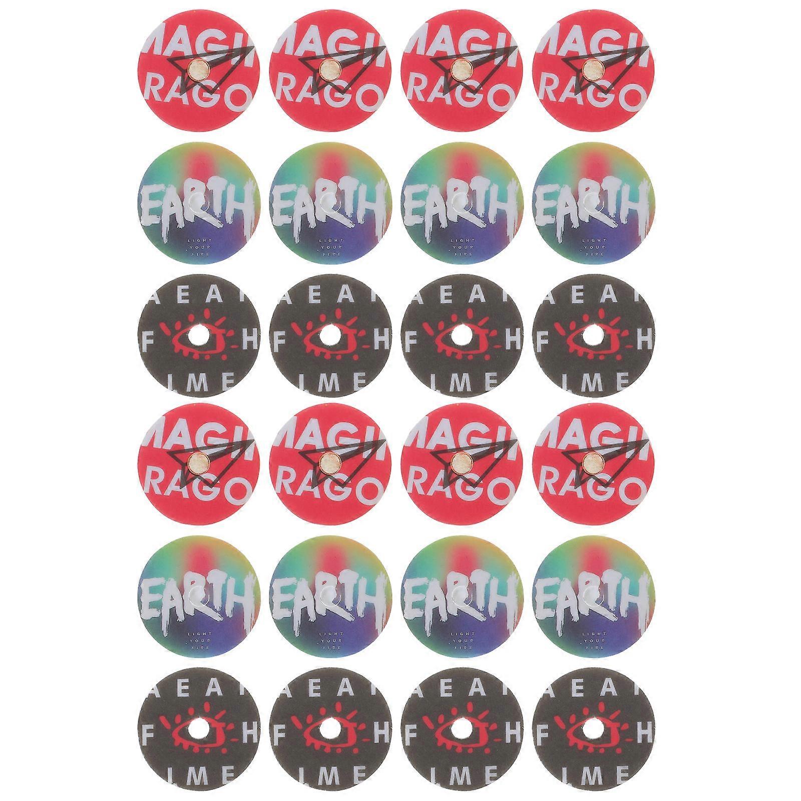 Assorted Color Aromatherapy Refill Pads Car Aroma Tablets Replacement