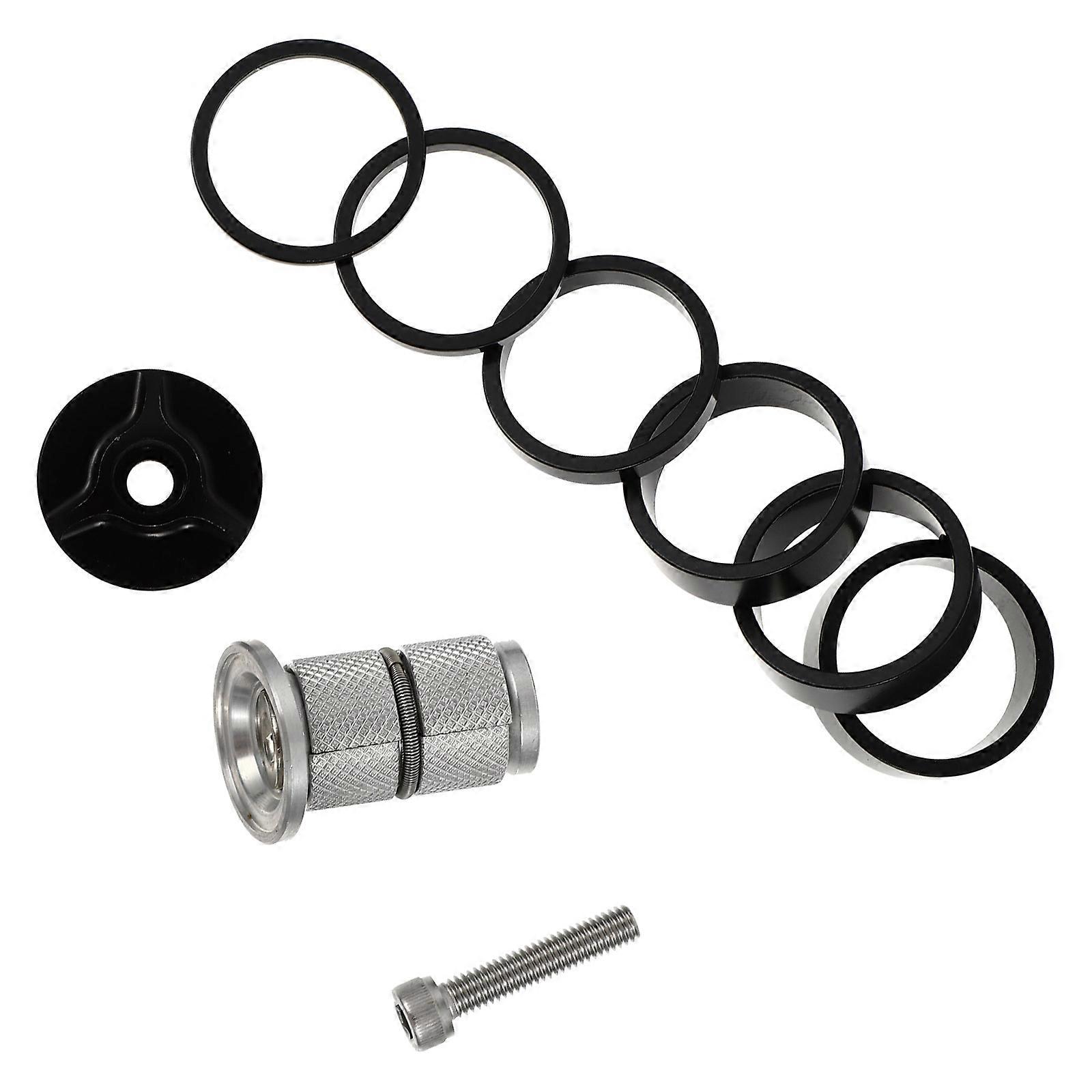 Bike Front Fork Gasket Replacement for 5Sets Black Cycling Accessory