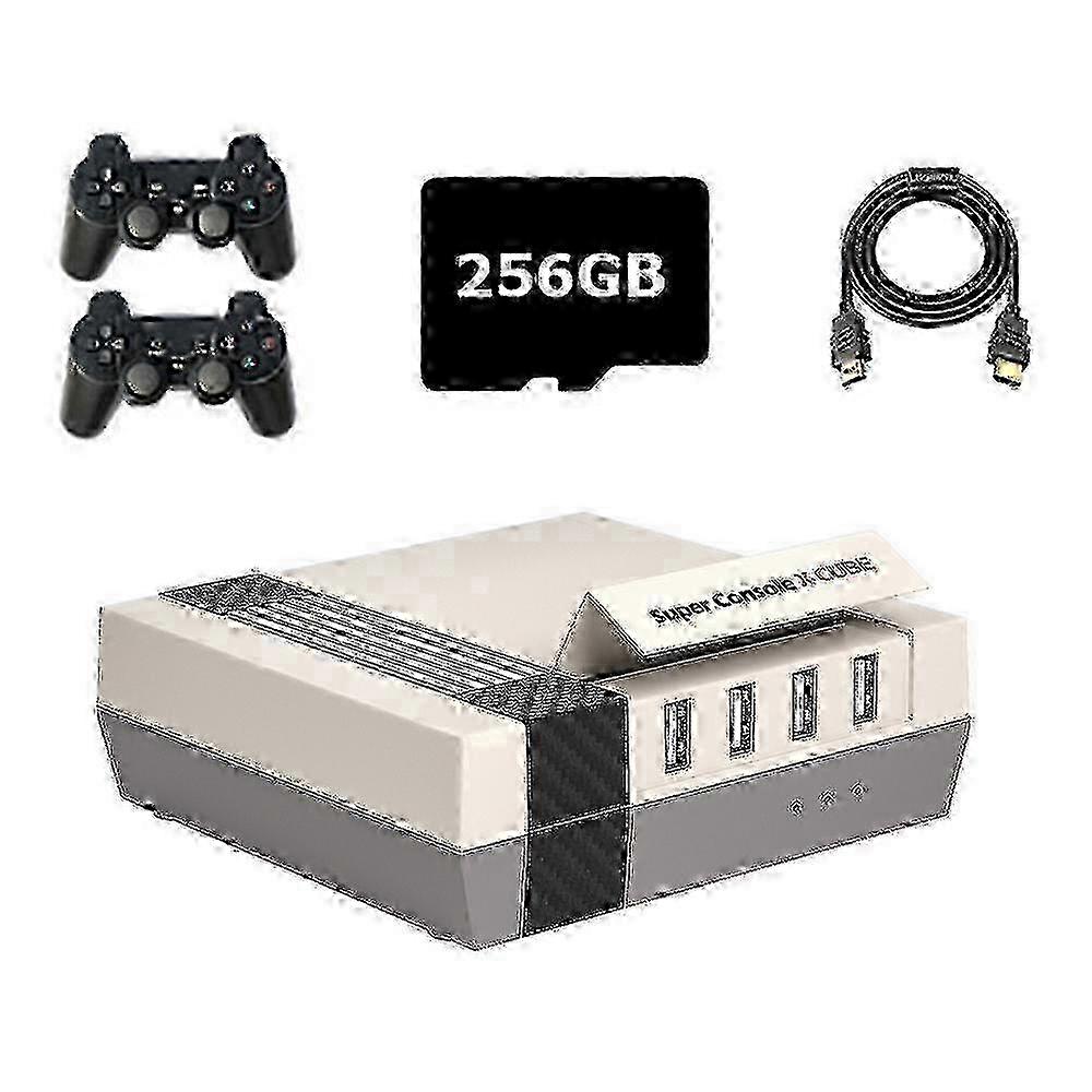 Super Console X Cube Wireless Game Console 256G 50000+ Games