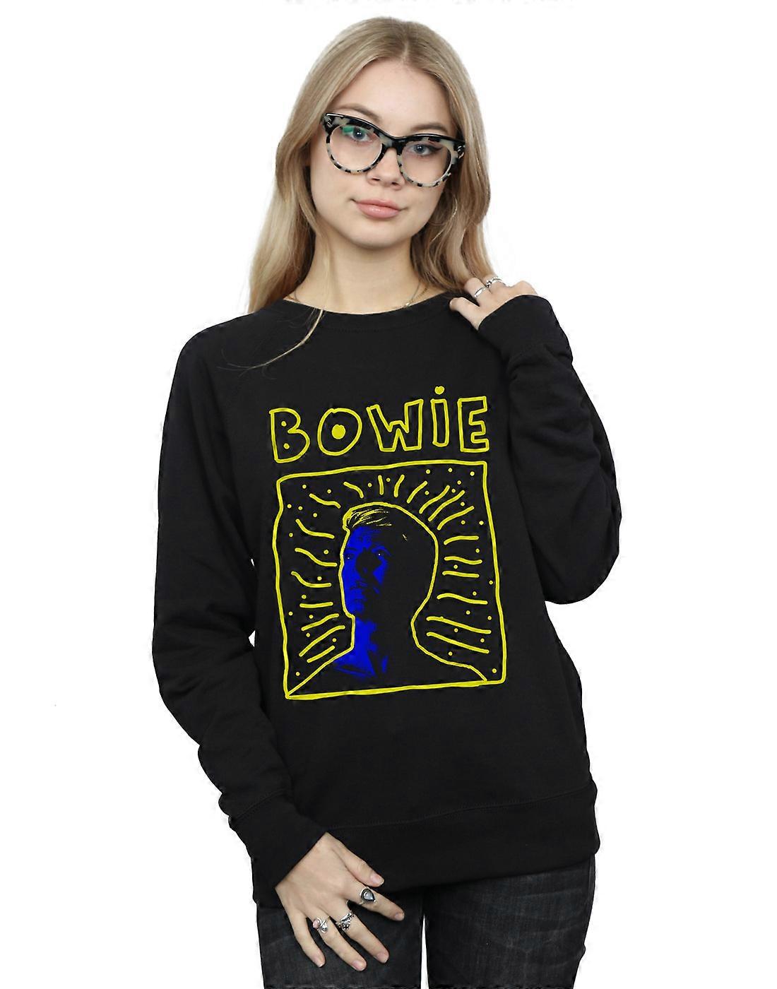 David Bowie Women's 90s Frame Sweatshirt