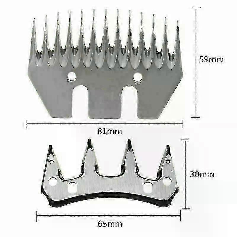 13+4 teeth shearing blade replacement blade sheep shearing machine shearing head;