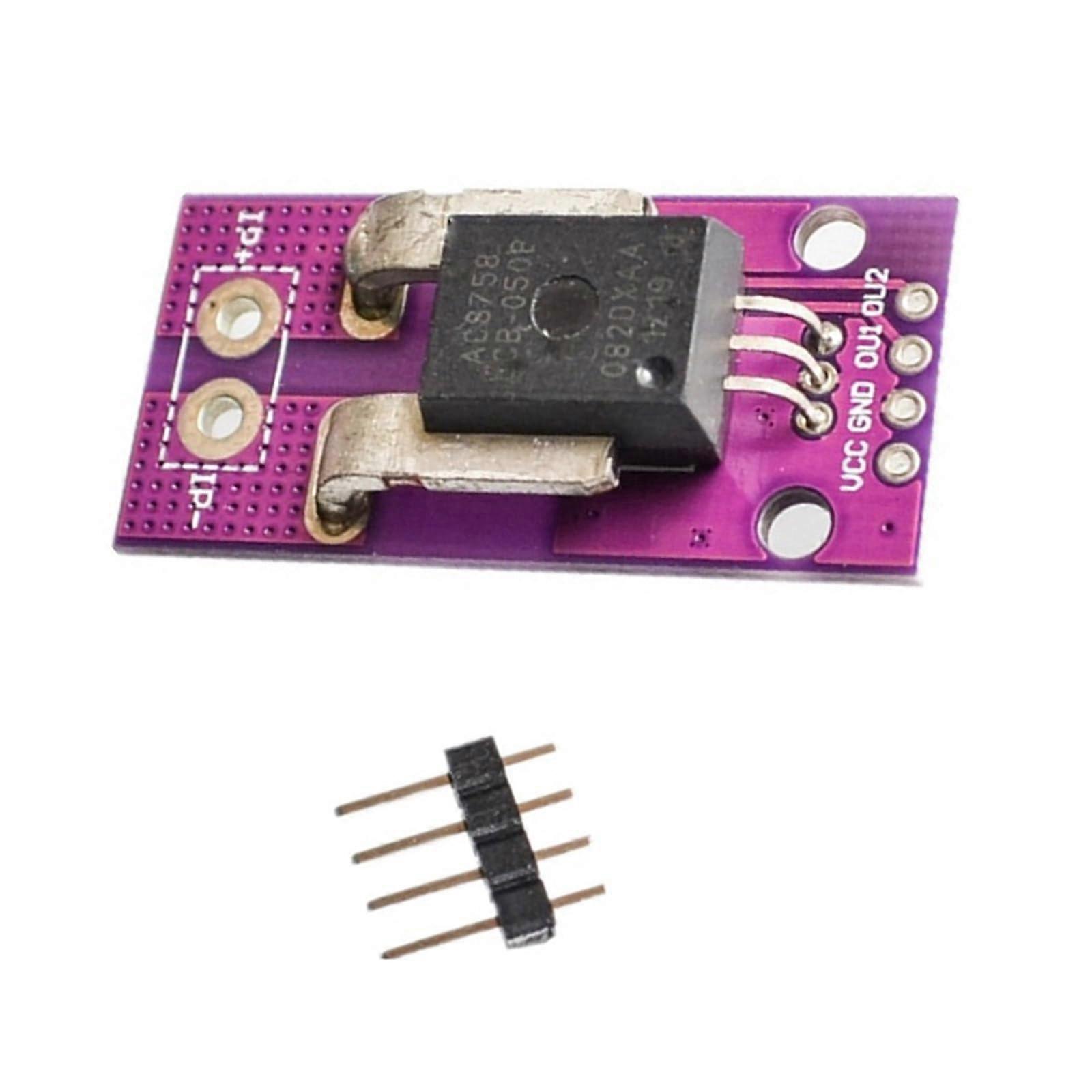 ACS758LCB 50A Hall Effect Current Sensor Module  Accuracy Low Power Loss Fast Response