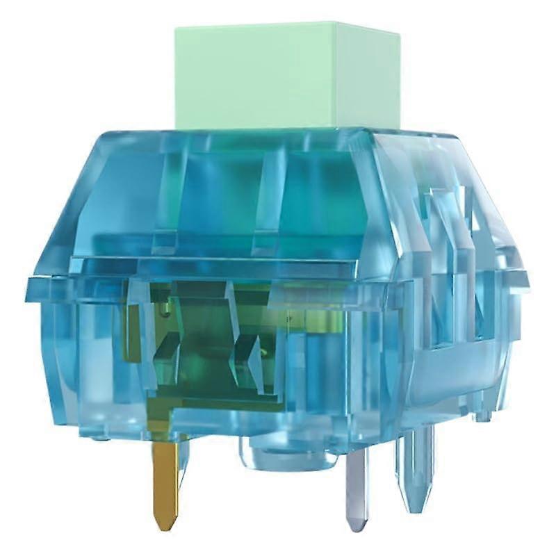 55gf Tactile Mechanical Keyboard Switches 3Pin BOX Structure Quiet Design 10PCS