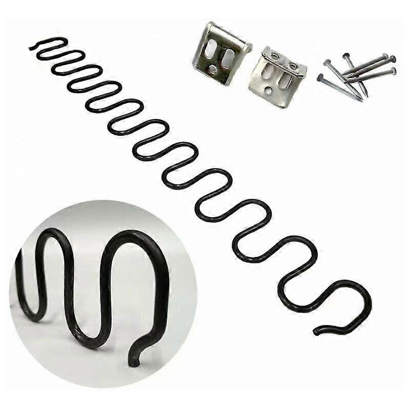 2 Pcs Sofa Replacement Springs, 50cm Diameter Cable Kit, Round Arch Spring, 50CM Length
