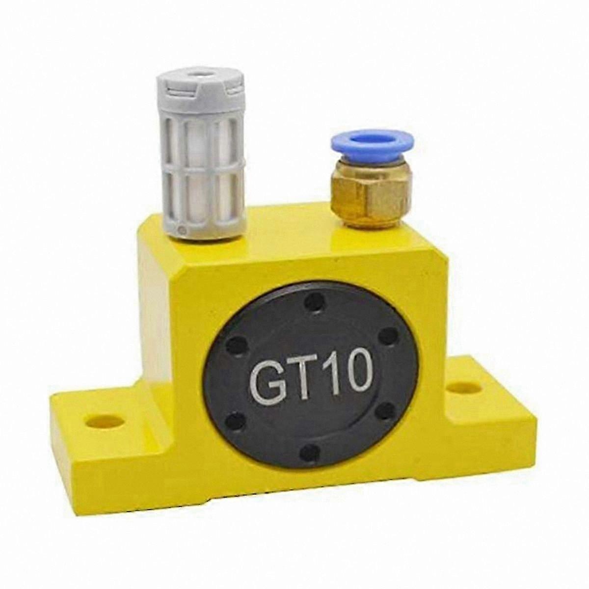 Compact Pneumatic Turbine Vibrator for Small Pipeline Silo Applications