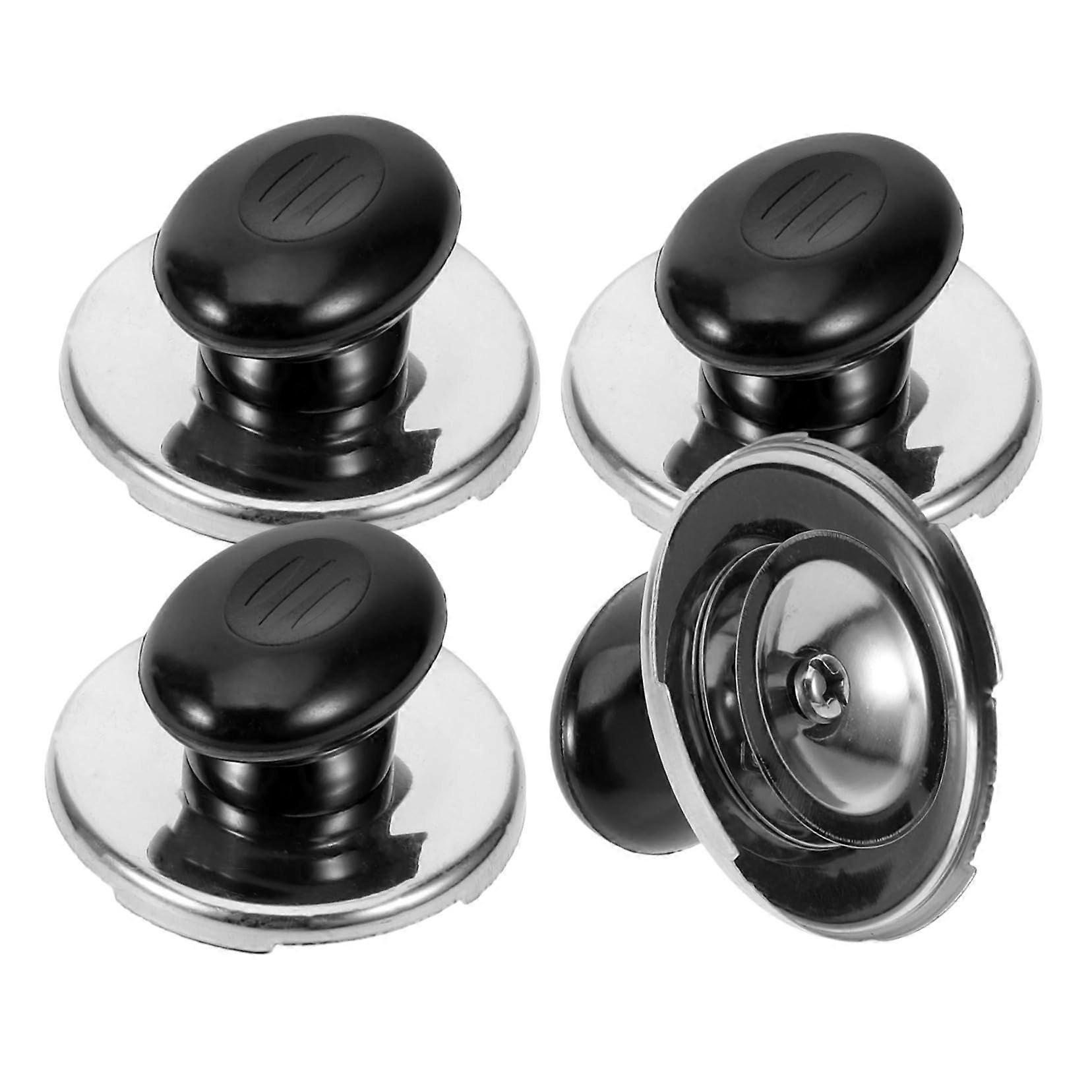 4pcs Kettle Lid Knob Replacement Set Restores Whistle Function Fits Teapot Lids Durable Easy Install