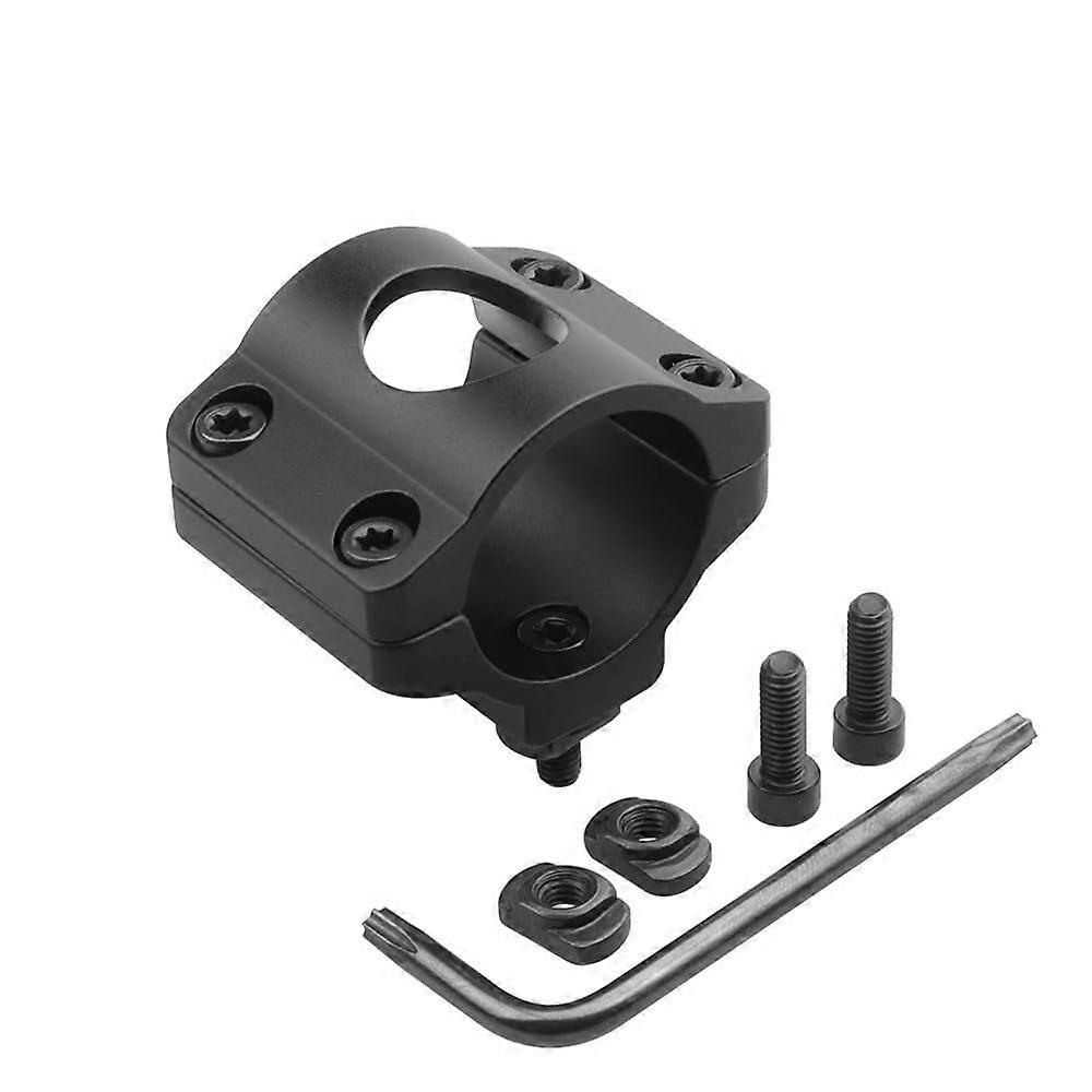 25.4mm Aluminum Scope Ring Mount for Flashlight, Rail System Compatible Tactical Holder
