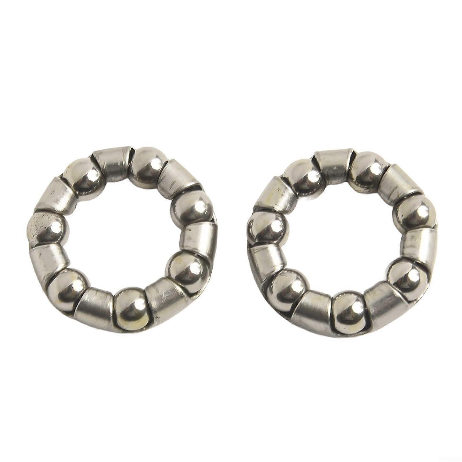 Bicycle Headset Bearings 2pcs Durable Steel for Smooth Rotation Bottom Bracket 7# 20mm