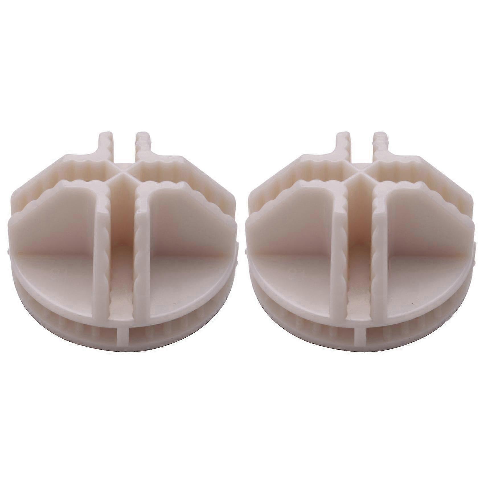 40 Pcs Grid Cube Connector Abs Connectors for Wire Cube Storage Shelving (White)