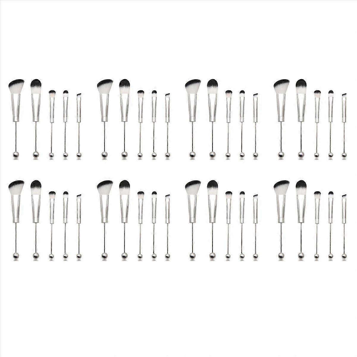 Makeup Cosmetic Brushes Beaded Brushes Kit for DIY