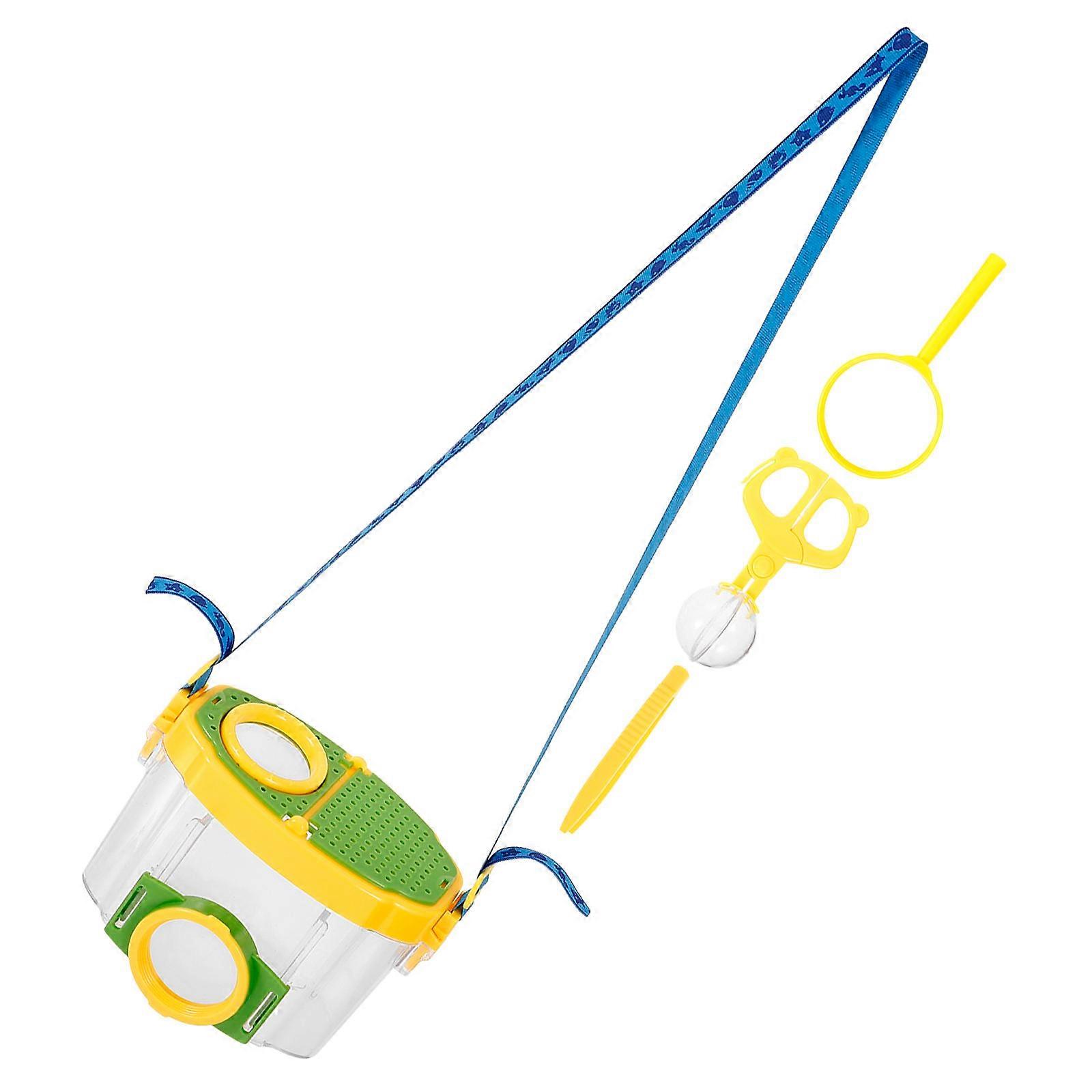 Kids Insect Observation Container with Magnifier for Outdoor Explorer Set