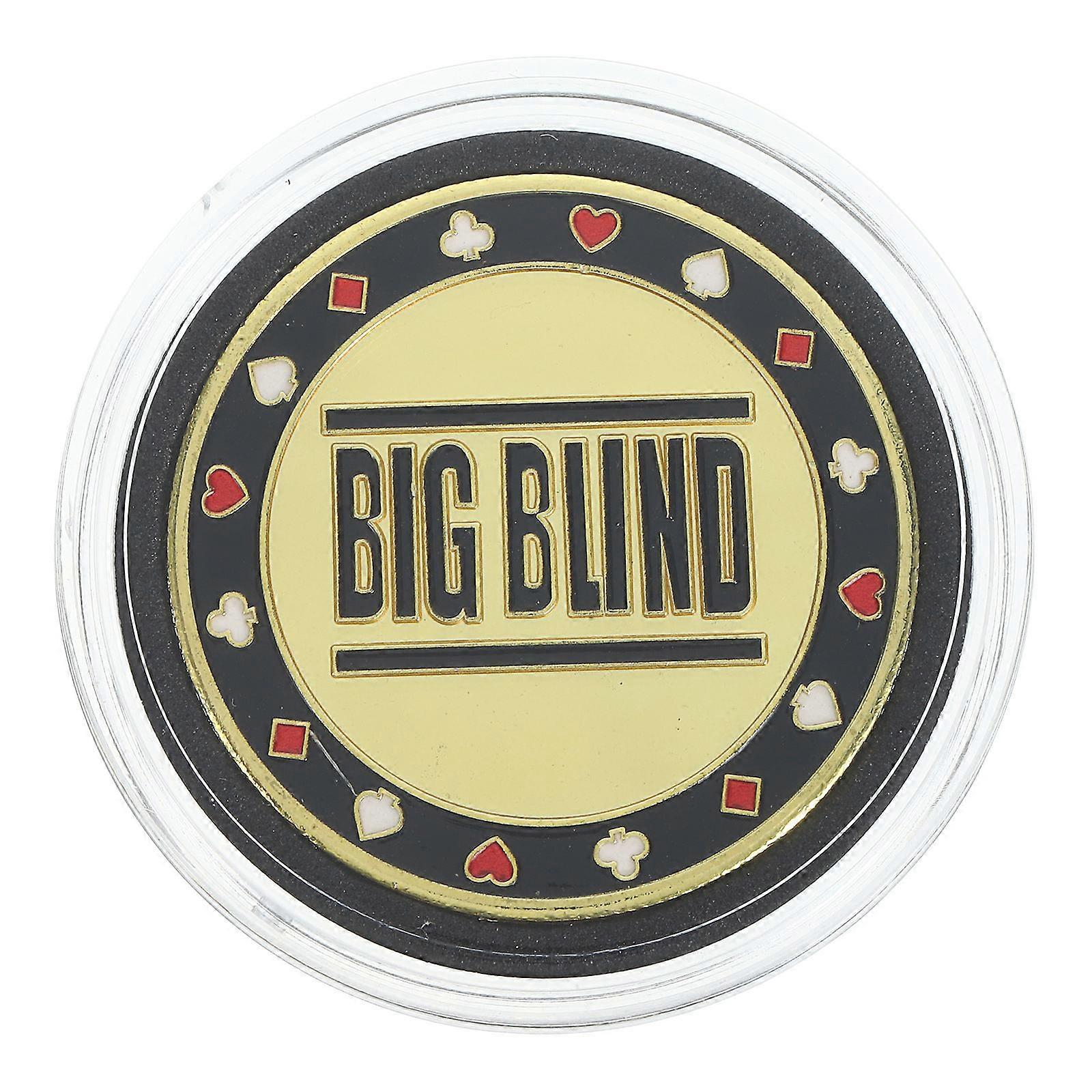 Dealer Button Metal for Game Replacement