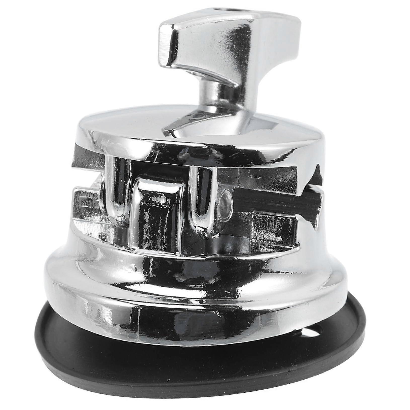 Tom Drum Leg Base Zinc Alloy Replacement for Percussion Kit Stand with Quick Stability