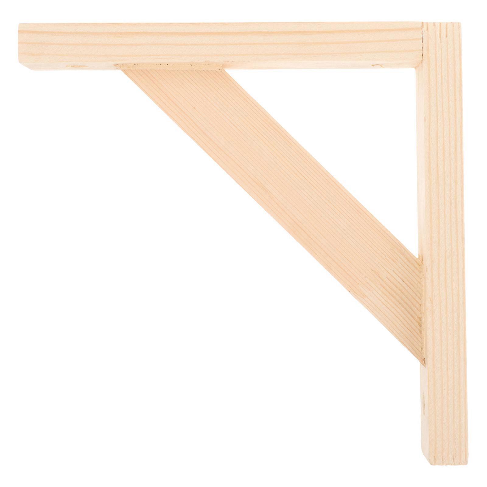 Wood Shelf Support Bracket Triangle Floating Shelf Bracket 3Pcs
