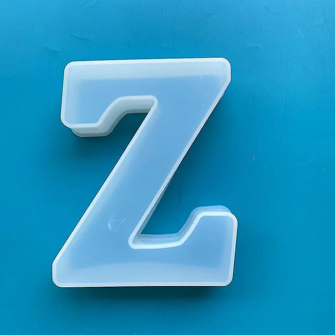 Μεγάλο 26-γράμματα αγάπη κερί σιλικόνη μούχλα Diy γάμο πάρτι γενεθλίων D