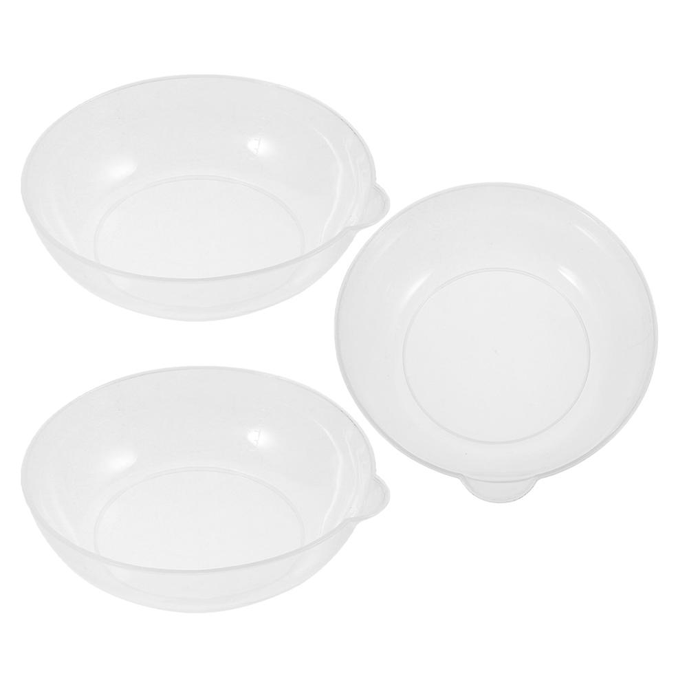 Plastic Scale Tray Kitchen Scale Pan for Weighing Accessories 3Pcs