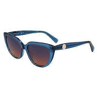 Gafas de sol LONGCHAMP LO766S 400 TRANSPARENTE AZUL 53/17/140 MUJER