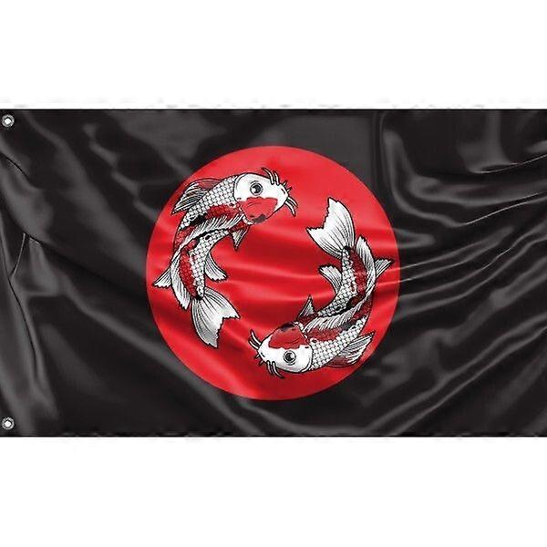 Drapeau de poisson koi A0094