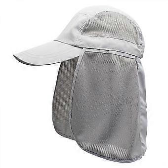 Connectyle Men's UV Sun Cap Safari Hiking Hat with Neck Cap Fishing Cap