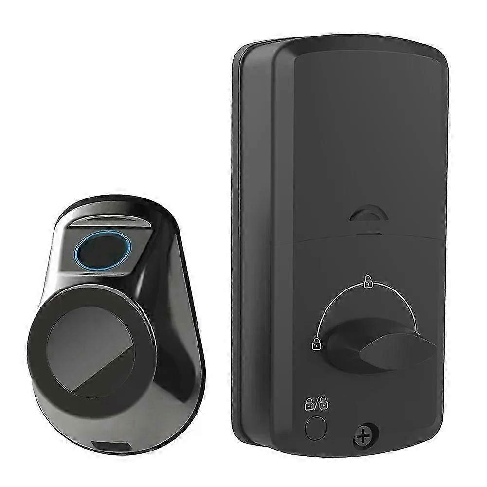 Smart Fingerprint Door Lock with Multiple Unlocking Options and Automatic Locking Feature Compatible with Enhanced Security