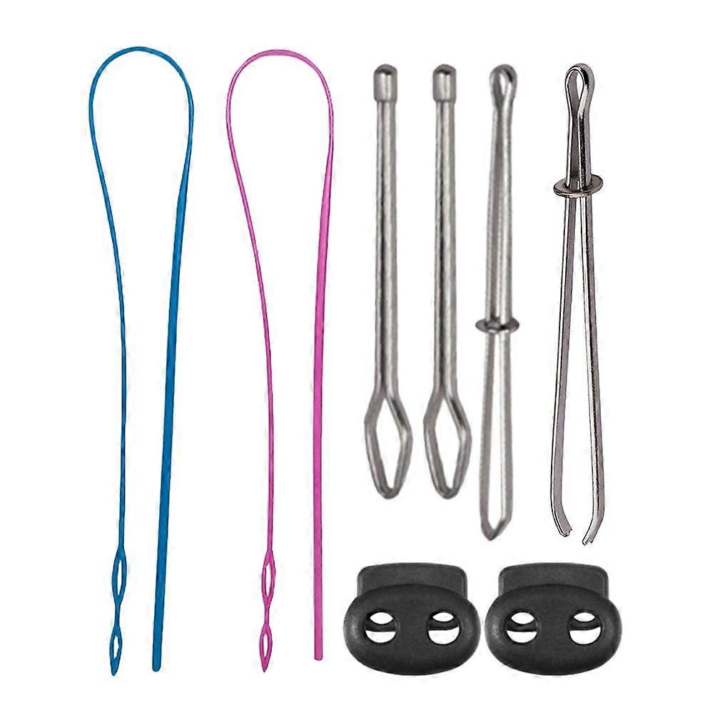 1 Set  Threader Tools for String Threading Tools Drawstring Threader Loop Turner Threader