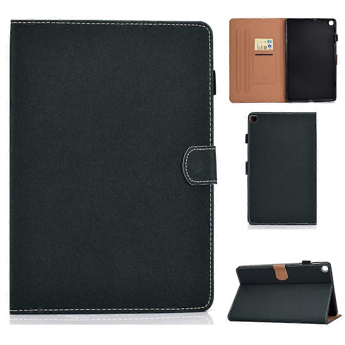 Solid Color  Leather Case For Galaxy Tab A 10.1(2019)