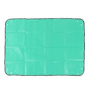 Grand tapis de rempotage imperméable et pliable pour plantes succulentes d'intérieur, pour la transplantation et le contrôle des dégâts, vert