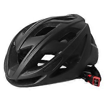 Casque de vélo noir mat léger réglable 17 trous de ventilation casque de vélo pour femmes hommes