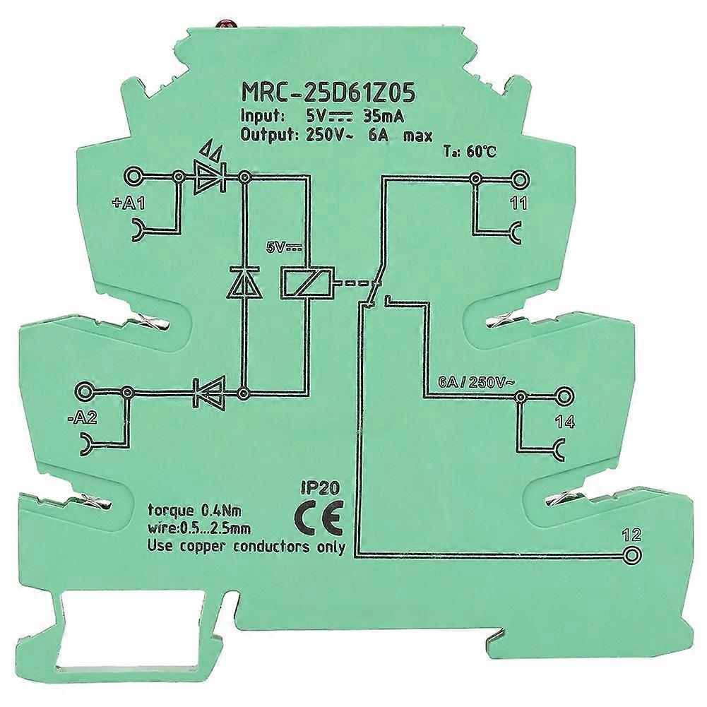 MRC-25D61Z05 5V PLC Electromagnetic Interface Relay Module Control Board