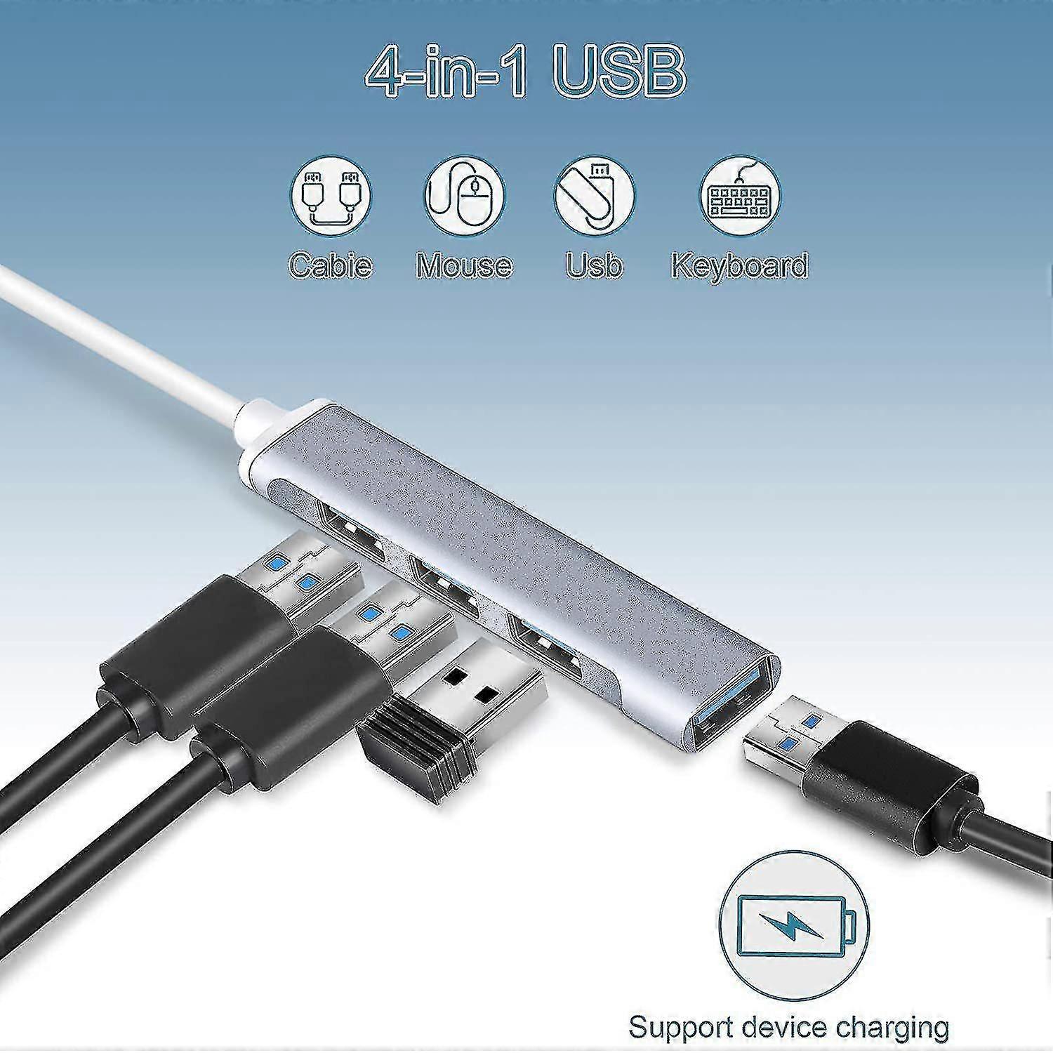Type-c One To Four Usb3.0 Converter