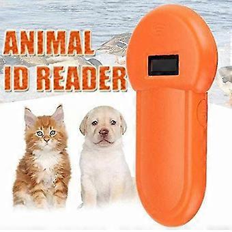 Pet Microchip Reader, 134.2khz Iso Pet Microchip Reader, Portable Pet Microchip Scanner, Pet Id Reader, Built-in Buzzer And Lcd, Usb Charging, For Pet