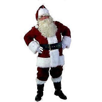 Grand Sac Cadeau de Noël en Velours du Père Noël - Noël Lumineux Grand Sac Cadeau de Noël en Velours du Père Noël - Noël Lumineux