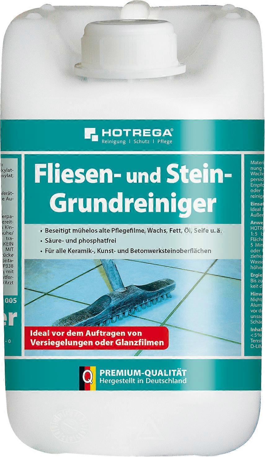 HOTREGA® tile and stone basic cleaner, 5 litre canister