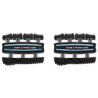 2 Pack Finger Strengthener Hand Grip Exerciser for Piano Therapy Workout