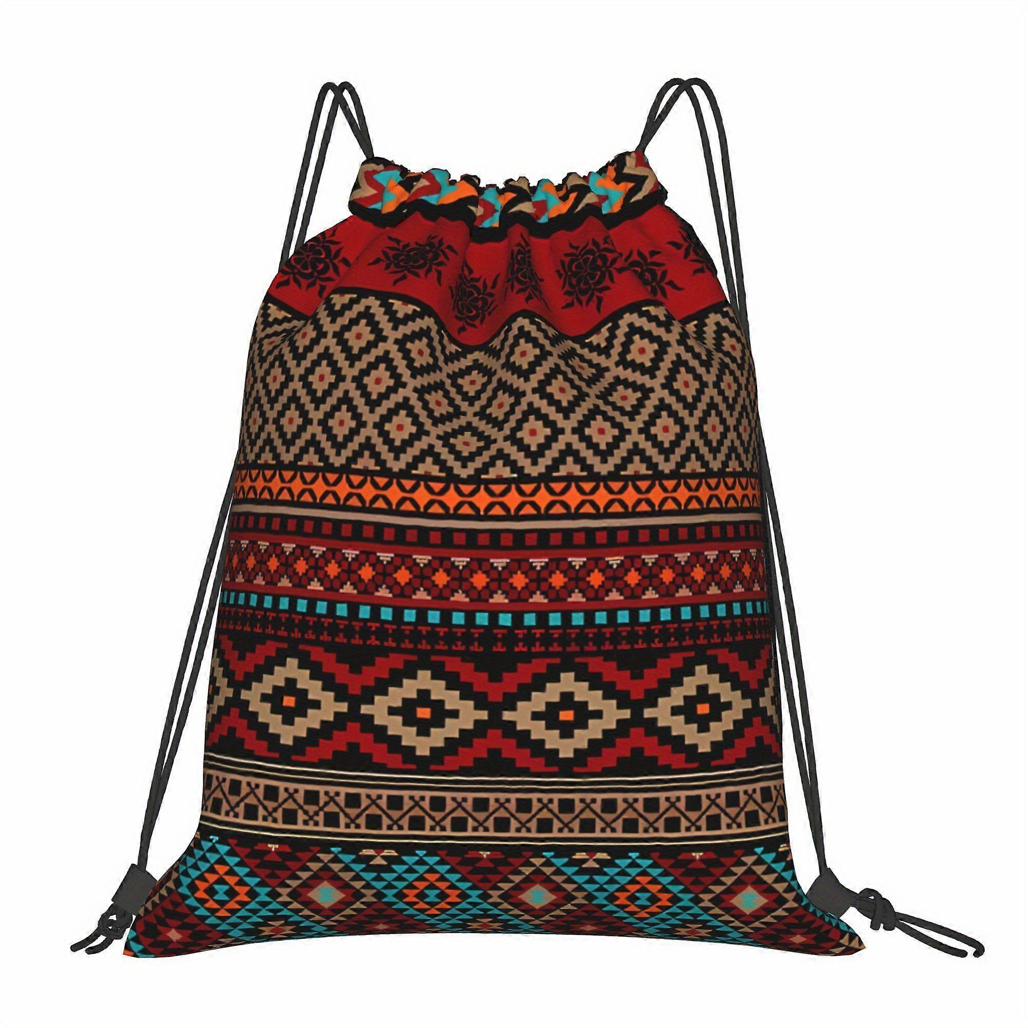 2D Ancient Drawstring Pouch-Dwazs