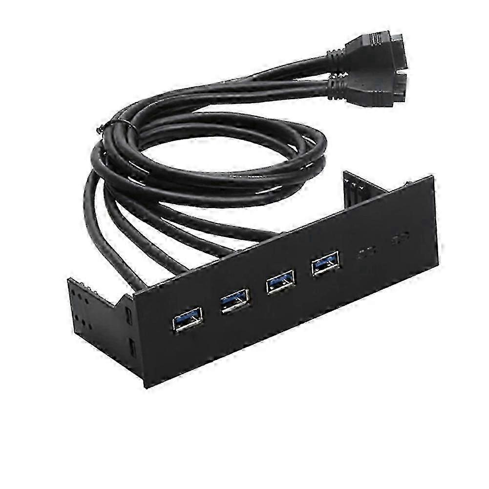 Front Panel Hub PCI-E to USB3.0 Conversion Computer Expansion Board