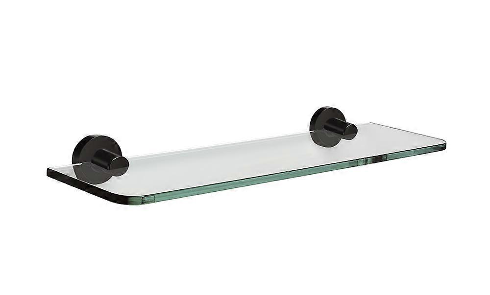 Black Bathroom Floating Shelf