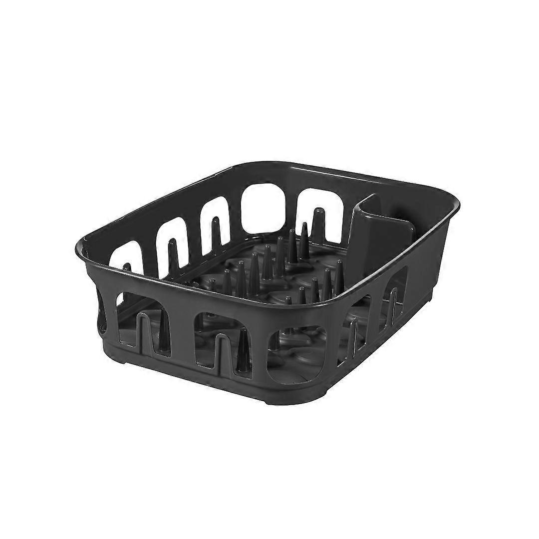 Dish Drainer Dark Grey Rectangle