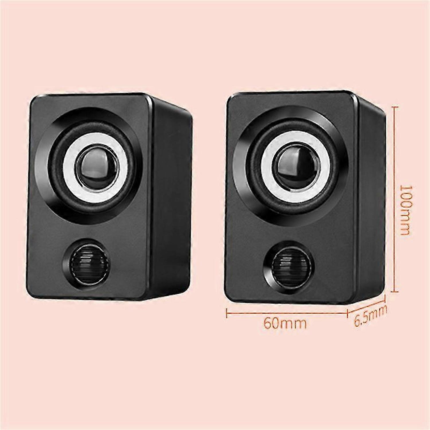 USB Mini Small Speaker Computer Audio Stereo Subwoofer Speaker