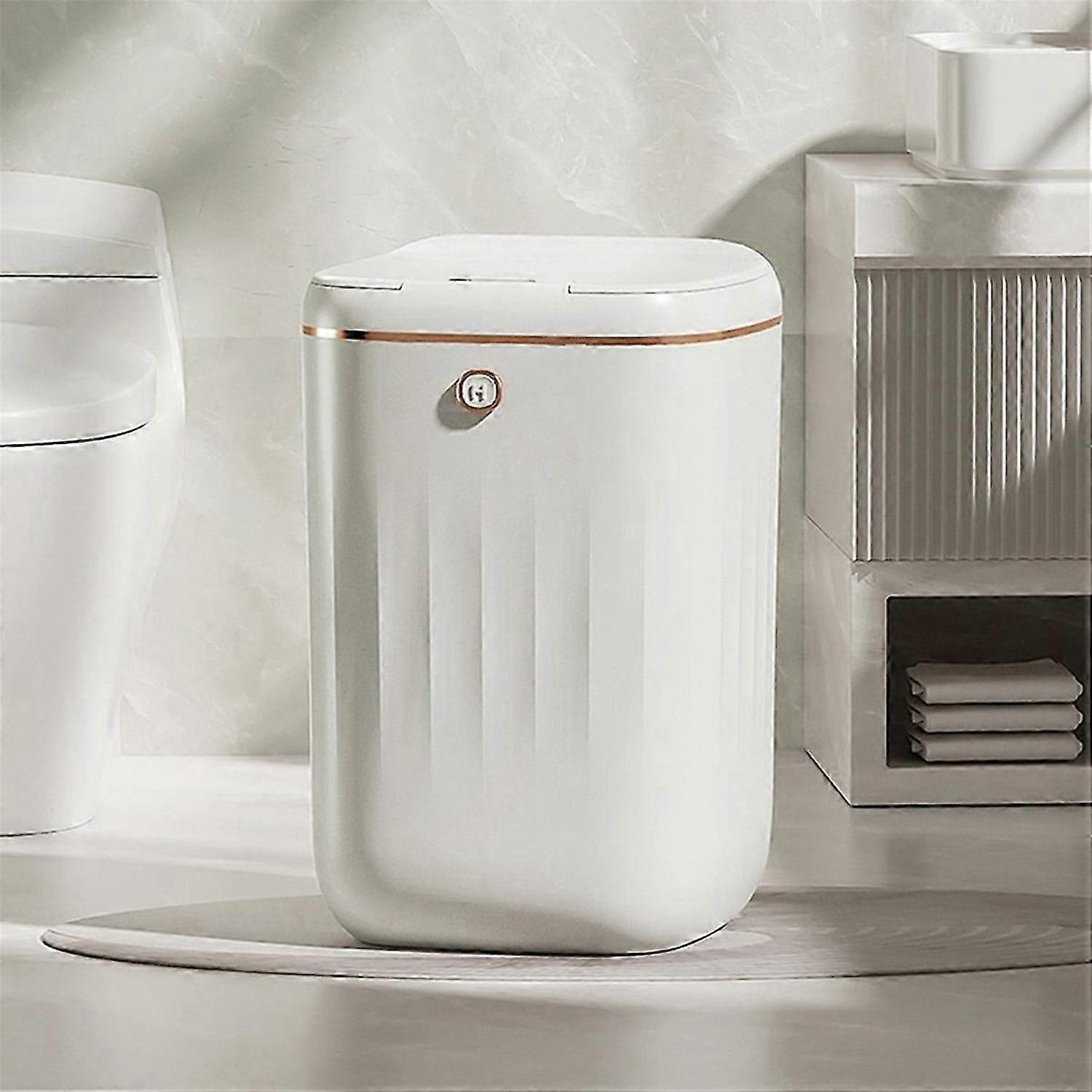 Smart Trash Can Automatic Sensor Garbage Bin Black