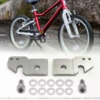 Kit d'entretoises pour support de roue de vélo enfant, compatible avec WOOM 2 et WOOM 3, adaptateur de montage latéral