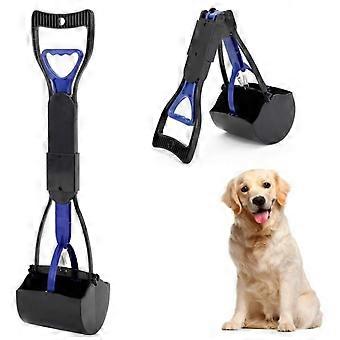 Poop Scoop - Foldable - Long Handle - Non-Stick Plastic - For Dogs and Cats