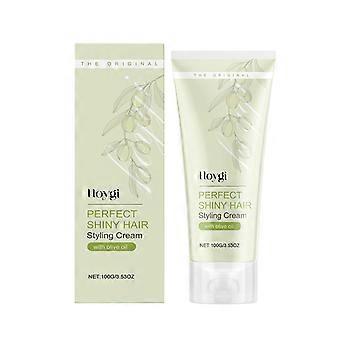 Hoygi Smooth Curly Hair Styling Cream Hydrating Smooth Repair Dry Hair Styling Natural Lasting Styling