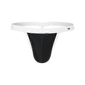 TOF Paris Mon Amour Microfiber Thong Black | Heren Ondergoed | Heren String