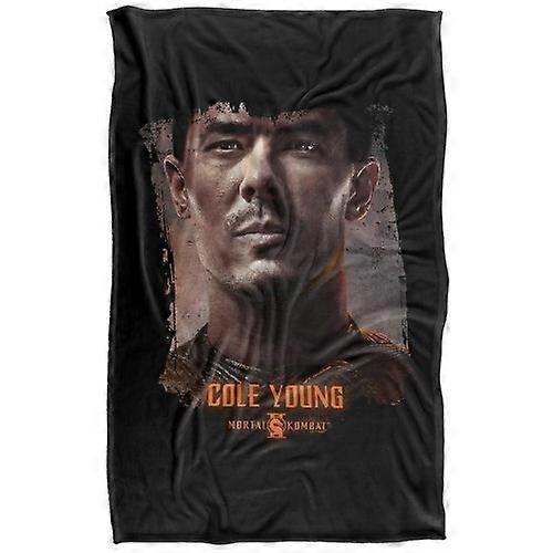 Mortal Kombat 2 Cole Young Portrait Soft Touch Blanket