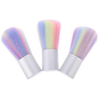 Nail Dust Brush Nail Powder Cleaning for Home Use 3Pcs Set