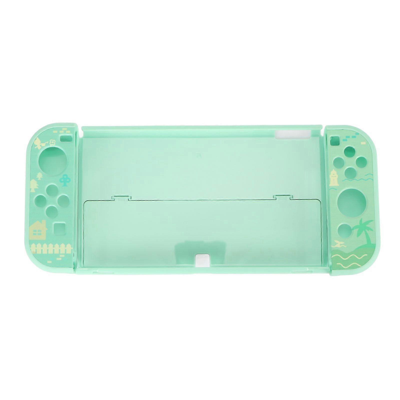 Protective Case Soft Colorful Full Wrapped PC Durable Shell Case Cover for Switch OLED