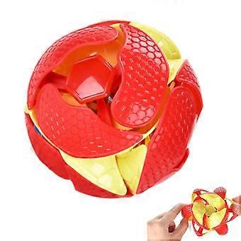 Collapsible Stretch Shape Changing Toy Ball Soft Bouncing Kids Brain Teaser Toy