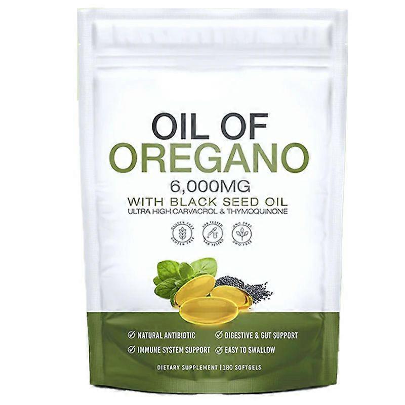 Oreganoöl mit Schwarzkümmelöl, 180 Stück