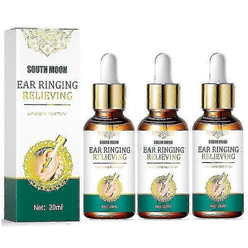 1-3pcs  20ml Ear Ringing Relieving Ear Drops Tinnitus Deafness E